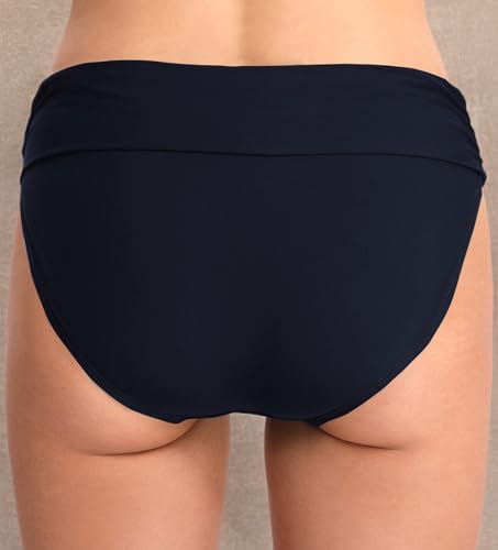 Image of Women's Bathing Suit Bottoms Full Coverage Ruched Bikini Tankini Bottom Swimsuit Brief
