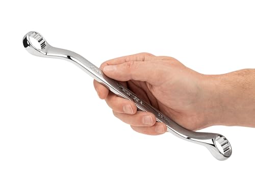 Image of TEKTON 20 x 22 mm 45-Degree Offset Box End Wrench | WBE24320