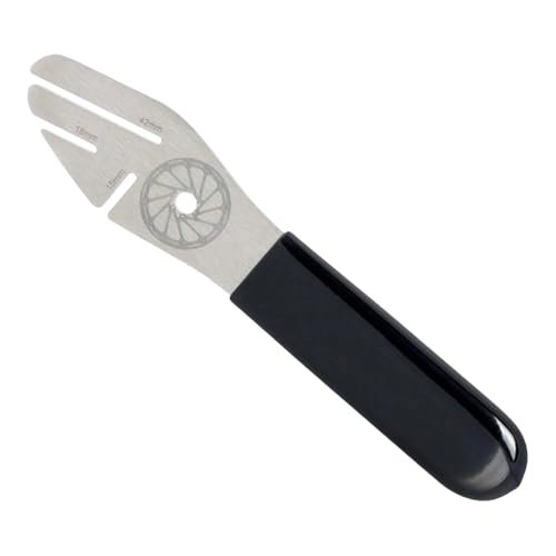 Herramienta de llave de pedal de bicicleta para bicicleta para bicicleta | Herramienta de eliminación de pedal de bicicleta | Esguince de ciclismo de usos múltiples y disco de freno para bicicleta