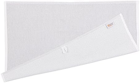 MÜkitchen Premium Kitchen Towels, 20x30 inches, 100% Cotton, Set of 4 (Stainless)