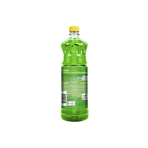 Kit Desinfetante Pinho Sol Limão 1l com 5 unidades