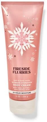 Fireside Flurries Body Cream with Shea Butter + Hyaluronic Acid 8 Oz/ 226 g