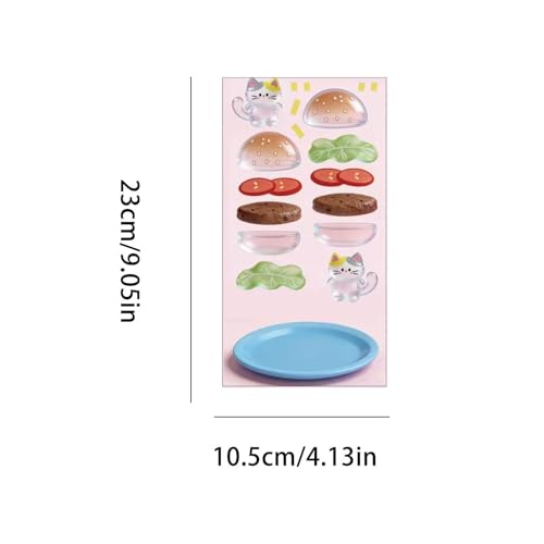 Pegatinas apilables con relieve DIY para personalizar manualidades infantiles 6