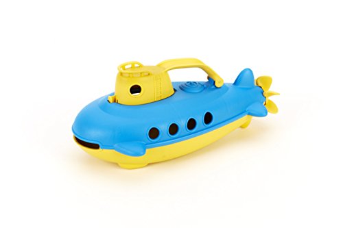 Green Toys U-Boot gelber Turm, Badewannenspielzeug Wasserspielzeug – Ansicht 3