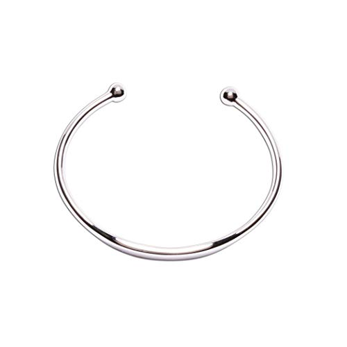 Personalized Gift Sterling Silver or 14K Gold Plated Baby or Child's Cuff Bracelet, Children's Custom Jewelry with Engraved Name2