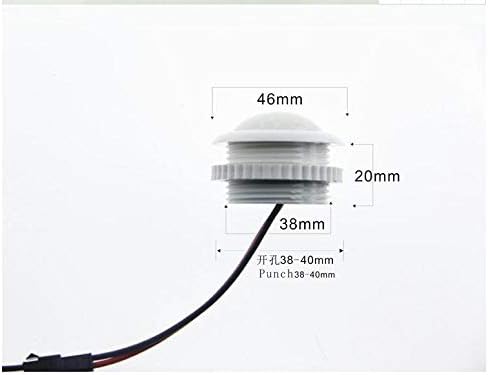 10 Pieces 220V 50HZ PIR IR Infrared Human Body Induction Switch Light Control Ceiling Lamp Motion Sensor Detector On Off - (Voltage: 220 V)