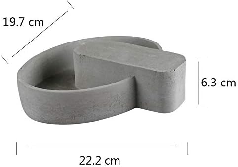 NICOLE Silicone Cement Mold Concrete Flower Pot Mold DIY Ashtray Making Tools