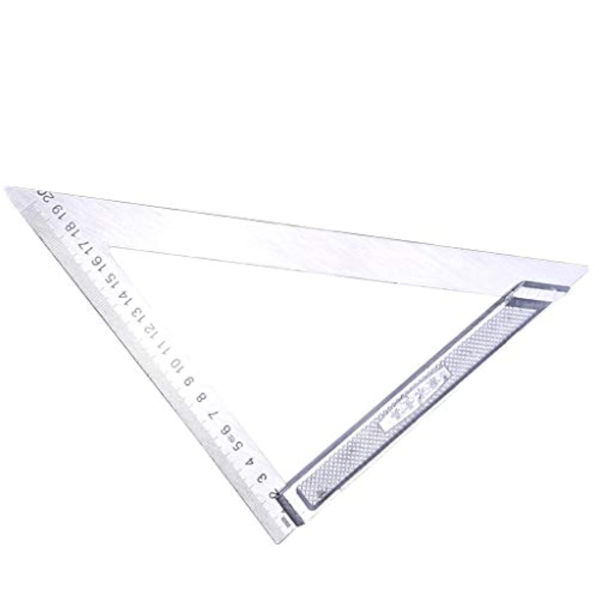 Accurate Stainless Steel Triangle Ruler, 200mm
