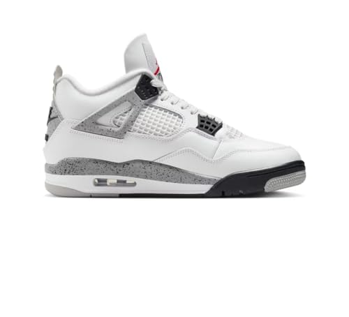 Image of Nike Air Jordan 4 Retro Leather Unisex Shoes