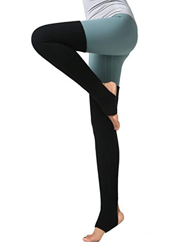 Legou Legging Chaud Danse Latine Slim En Laine Doux Femme Noir Taille Unique Cover