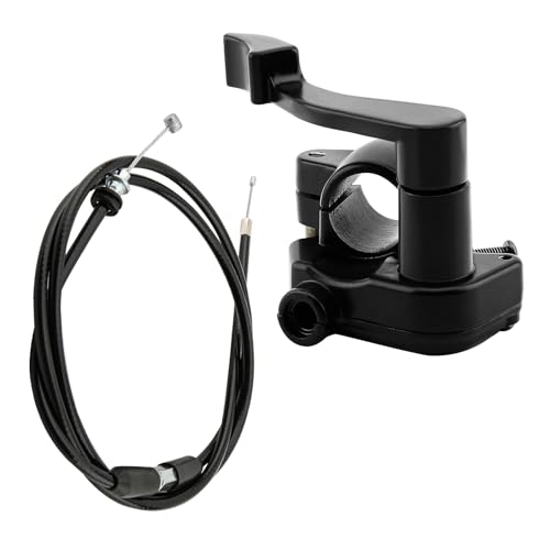 Windance Cable del acelerador de pulgar de 22 mm, conjunto de mango de controlador de acelerador para 50 cc a 250 cc TaoTao ATV Quad Go Kart Pit Bike (120 cm)