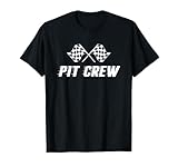 Racing Birthday Party Matching Family Race Car Pit Crew T-Shirt