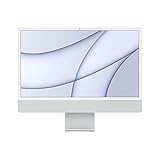 【整備済み品】Apple iMac M1 2021(24インチ,8GB RAM,256GB SSD,8コアCPU/7コアGPU) シルバー