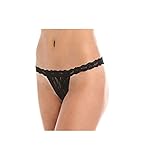Hanky Panky Women's Signature Lace G-String, Black, One Size