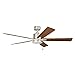 KICHLER 330243NI, Bowen Brushed Nickel 60" Ceiling Fan