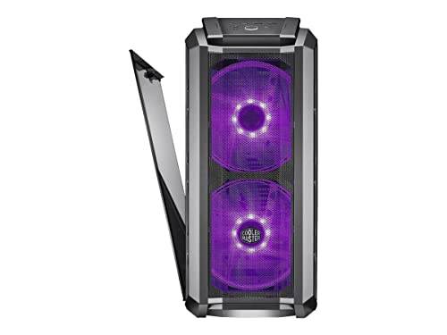 MasterCase H500P Mesh White Case per PC 'E-ATX, ATX, mATX, mini-ITX, RGB LED, Pannello Laterale in Vetro Temperato' MCM-H500P-WGNN-S00 - Case PC - Immagine 8