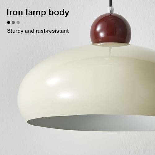 Lustre réglable en hauteur suspension blanc crème 3 têtes E27