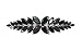 Faship Gorgeous Black CZ Crystal floral Hair Barrette
