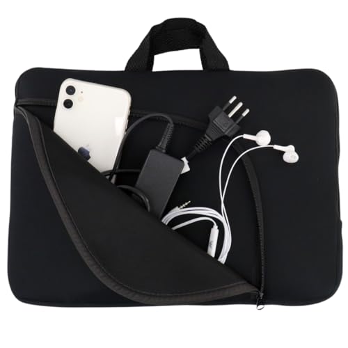 Capa Para Notebook Protetora15 Polegadas Com Alça Reforçada Bolso Externo