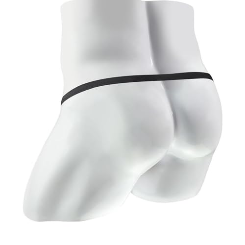 Men's Sexy Strap Thong Underwear with Athletic Supporter G-String Thong Underwear for Men3