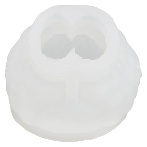 Qcwwy Molde para Hacer Cera, Molde para Velas en Forma de Corazón, para Velas de Silicona con Forma de Corazón en 3D, para de Desmoldeo Simple, Artesanal Antiadherente para Moldear Dulces de