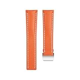 Cuir véritable luxueux : Fabriqué en cuir véritable de première qualité, ce bracelet respire le luxe. Sa texture naturelle lui confère un look riche et sophistiqué.