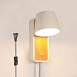 👉Luz Led Combinación de Madera y Aluminio: SUNLLOK es muy decorativo y funcional, ayuda a integrar la lámpara con otros elementos en muchos lugares. El estilo nórdico, no importa donde elijas, transmitirá mucha armonía.