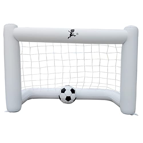 Mipcase 160cm Inflatable Goal Soccer Game Accessory Gate Net Ideal for Boys and Girls Camping Sports Day