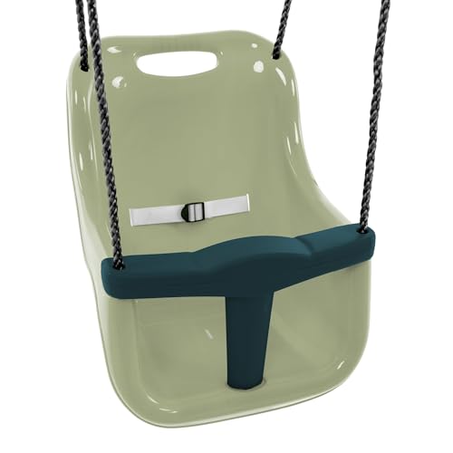 Siege bébé balançoire h190-250cm Vert Kaki