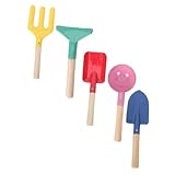 YARNOW 1 Satz Kleines Gartenwerkzeug Set Teiliges Set mit Schaufel Harke und Handspaten Tragbar für...