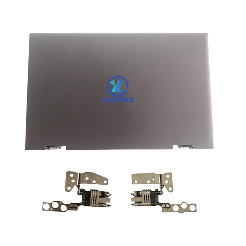 Replacement Laptop LCD Back Cover Top Case Rear Lid with Antenna Hinges for HP Envy 15-EY 15-EW 15Z-EY 15T-EW 15-EY0023DX 15-EY0013dx 15Z-EY100 15Z-EY000 N09644-001 AM3RS000130 Brown