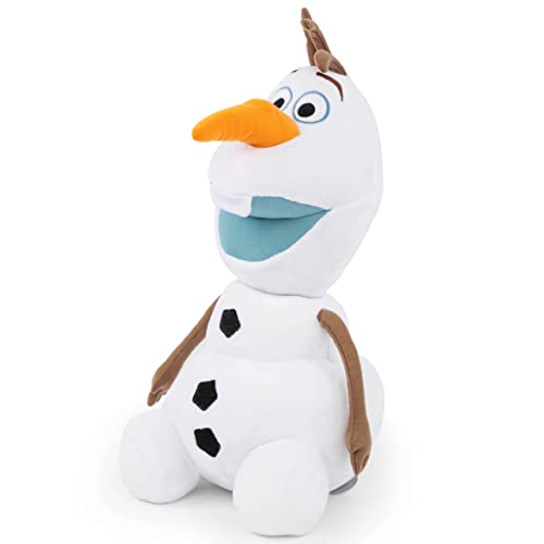 Jay Franco Disney Frozen 2 Olaf Plush Stuffed Pillow Buddy - Super Soft Polyester Microfiber, 17 inch (Official Disney Product)