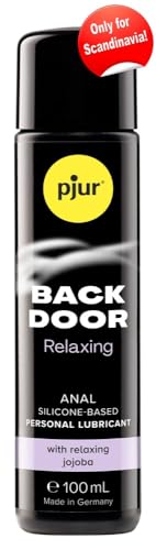 pjur backdoor silicone 100ml transparent réduit l'inconfort des frottements