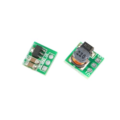 0.9-5V����5V DC-DC �X�e�b�v�A�b�v�d�����W���[���d���u�[�X�g�R���o�[�^�[�{�[�h 1 8V 2.3V 3 7V 4.2V ����(0.8-3V����3.3V) 2�ɓK�p�\