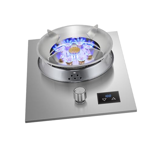 Cuisinière À Gaz De 43 Cm, Brûleur Unique, Cuisinière À Gaz De Comptoir De Cuisine, Avec Protection Contre Les Flammes Et Minuterie Indépendante, For Maison, Cuisine, Camping-car(NG)