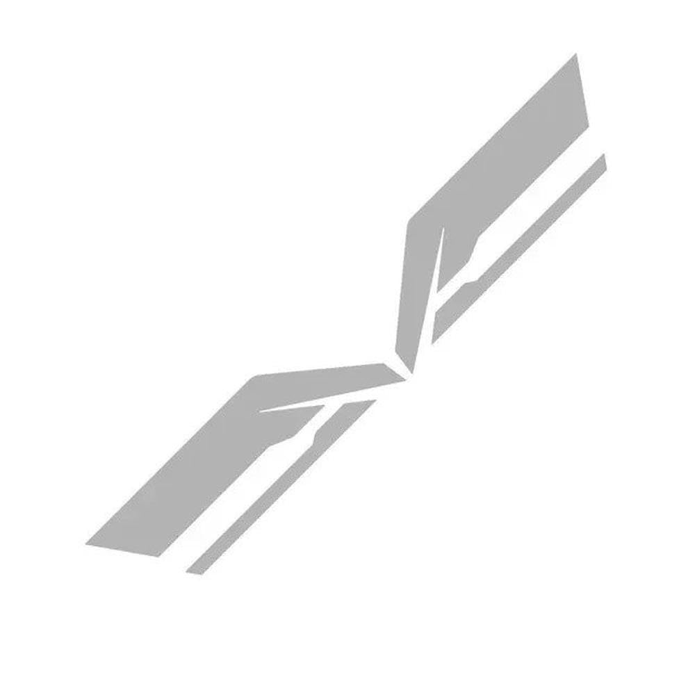 Car Fender Wheel Brows Stickers Vehicle Body Decoration(Gray)