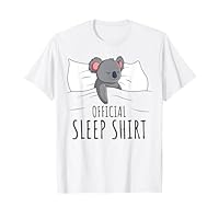 Official Sleep Shirt Koala Lover T-Shirt