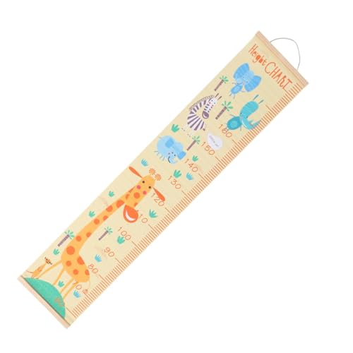 Toise murale girafe pour chambre bébé : suivez la croissance des enfants