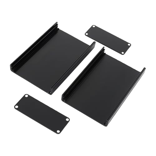 yanzunlrn Boîtier de boîtier en métal boîtier de Dissipation Thermique 80x50x20mm pour Tableaux de câblage et automatisation Industrielle utilise Un boîtier d ' équipement de Laboratoire de logement