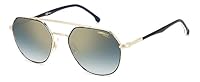 Carrera Unisex CARRERA 303/S Sunglasses, Black Gold, 53 mm
