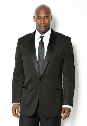 KingSize Men's Big & Tall KS Signature Collection Tuxedo Jacket3