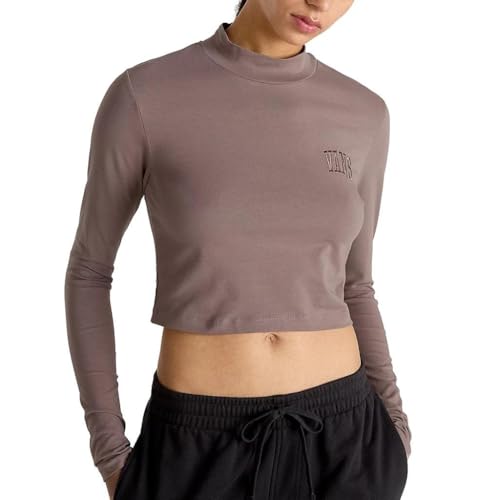 Camiseta Vans Mini Mock Neck LS Prog Dptp L de manga larga con cuello semipercutido