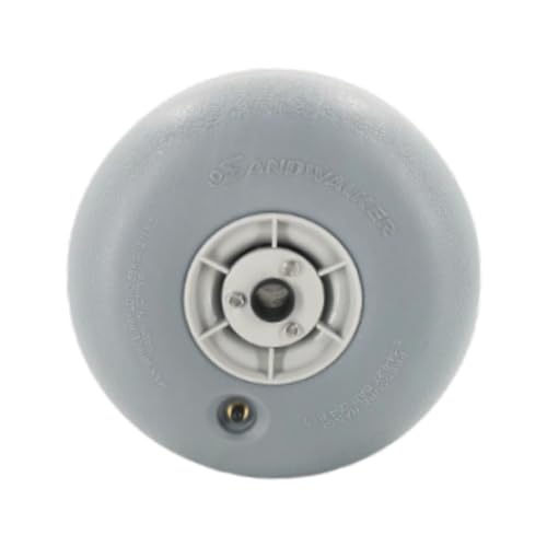 Ronyme Ruedas de Globo de 60 kg de Alta Capacidad de Carga, Accesorios Resistentes, neumático de Globo Inflable de 9 Pulgadas para Carrito de Pesca, 20.5 Buje