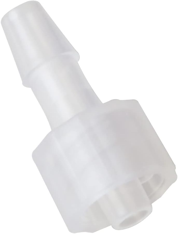 MEETOOT 10pcs Male Luer Lock 5/32" Polycarbonate Hose Barb Adapter for Laboratory Biochemical/Analytical Instruments, Food Machinery and Aquarium Equipment