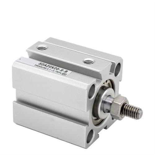 Vérin pneumatique SDA50x25-B compact à double effet