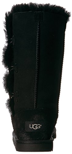 Ugg Kids' K Bailey Button Triplet Ii Pull-On Boot, Black, 6 M Us Big Kid #TOP2