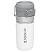 Stanley Quick Flip Trinkflasche Edelstahl .47L/16OZ Polar – Thermosflasche Auslaufsicher - Hält 7+ Stunden Kalt - Druckverschlussdeckel - Wasserflasche BPA-Frei - Spülmaschinenfest