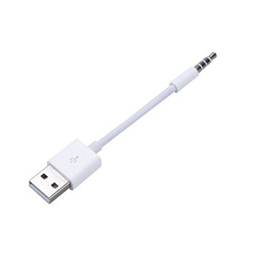 (2-Pack) Mini Usb Cable,10.5Cm Length 3.5Mm 2 In 1 Usb Charger And Sync Data Cable For Apple Ipod Shuffle 3Rd / 4Th / 5Th /6Th /7Th Generation #TOP2