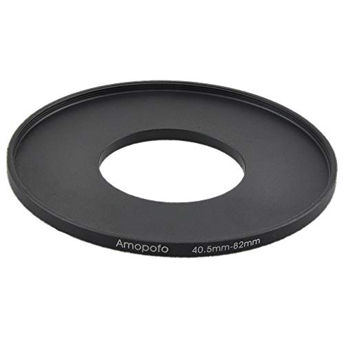 Image of 40.5mm to 82mm Step-Up Ring Filter Adapter for 82mm UV, ND, CPL Filter, Metal Step-Up Ring