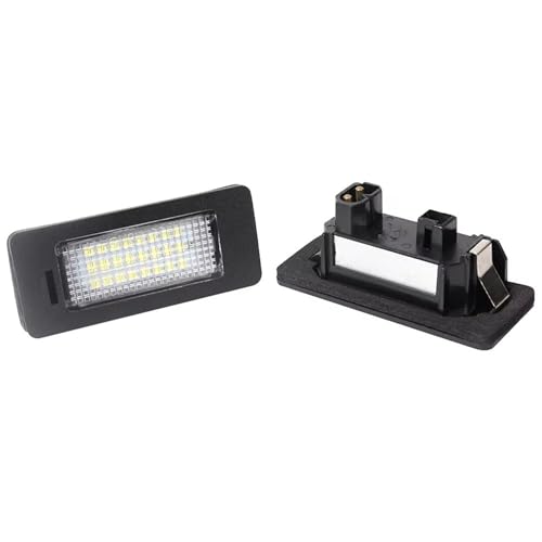 Bombillas para luz de matrícula de BMW Serie 3 F30 E90 E92 con acabado OEM exacto